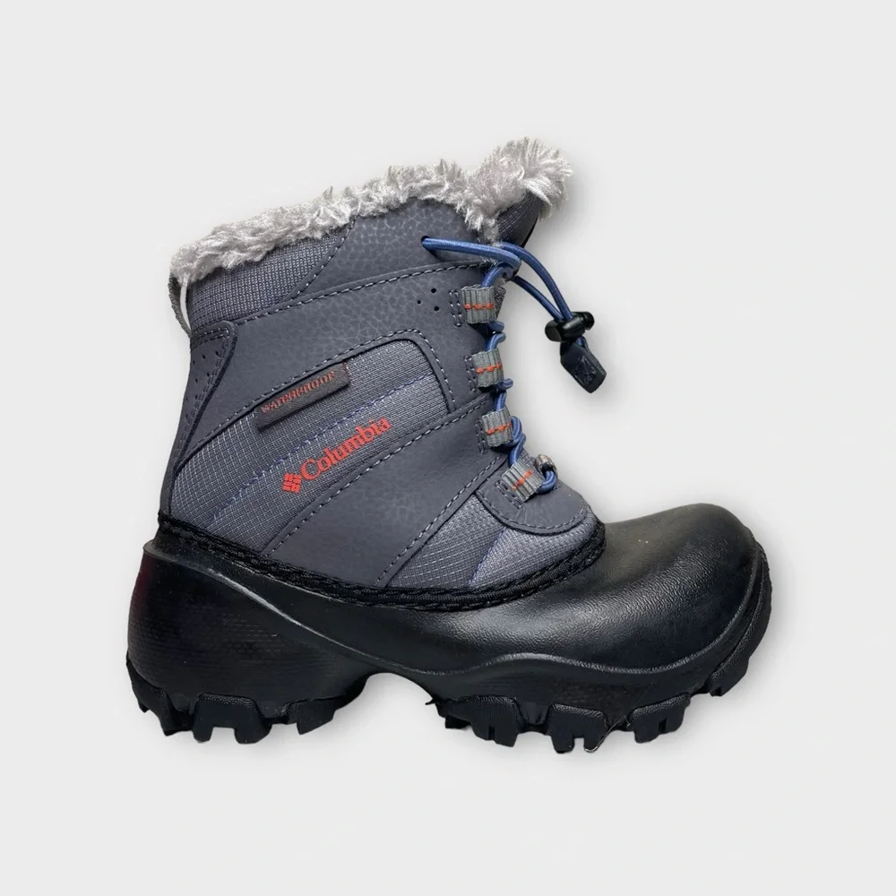 Columbia Rope Tow III Gray Waterproof Winter Boots